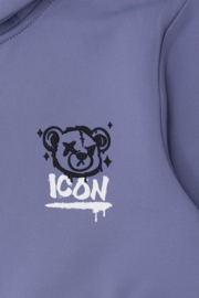 ICON Zip Rebel Bear Set - Dusty blue