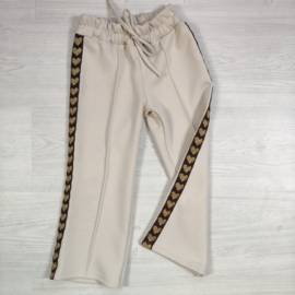Golden Hearts Pants - beige