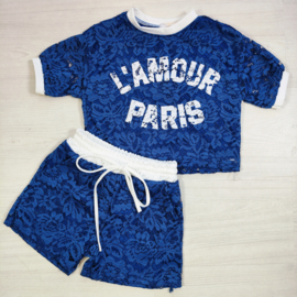 L’Amour Lace Set - blauw