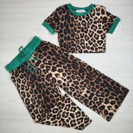 Your Fierce Leopard Set - groen
