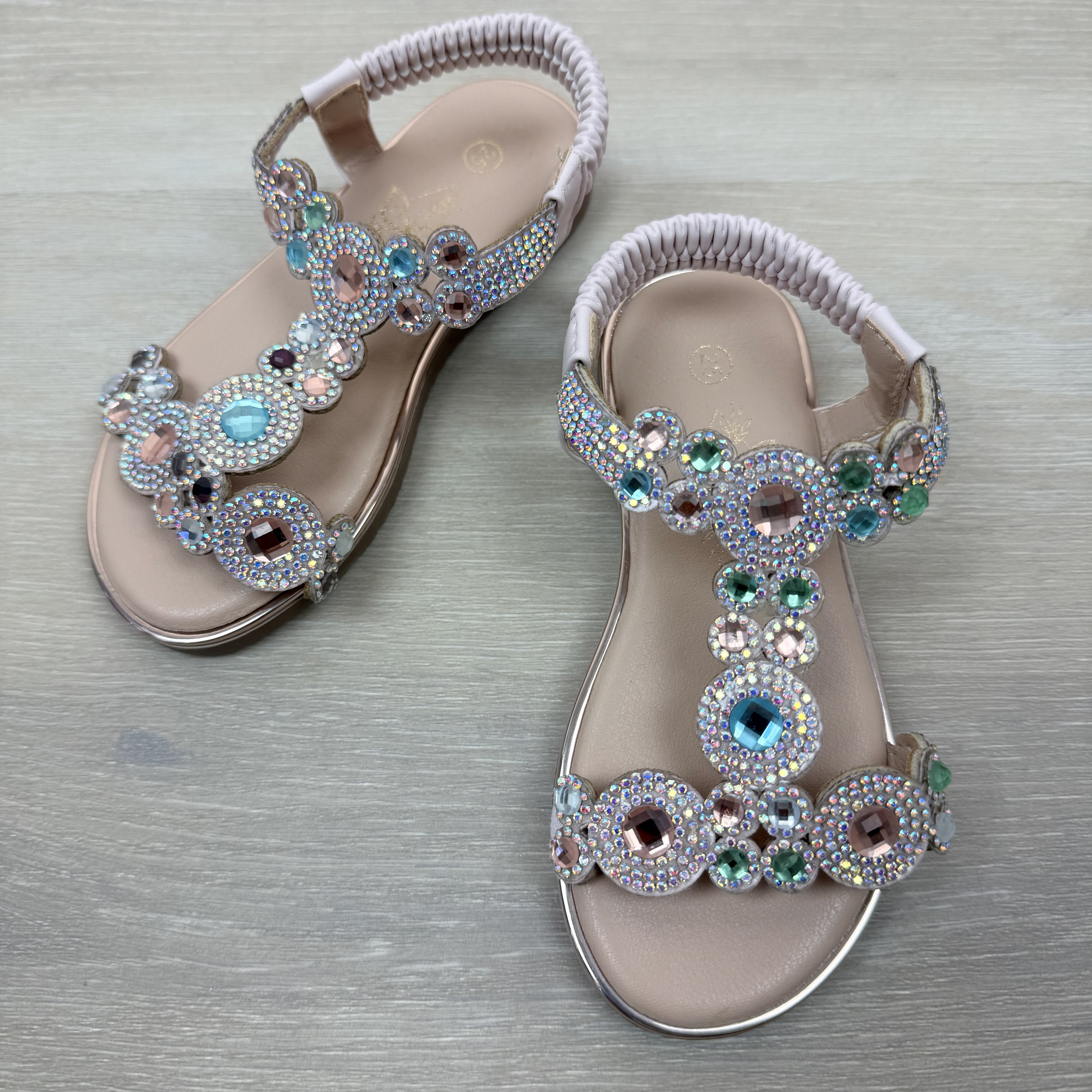 Diamond sandals - multi
