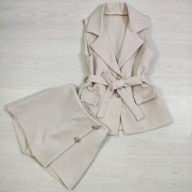 Mini Boss Chic Set - Beige