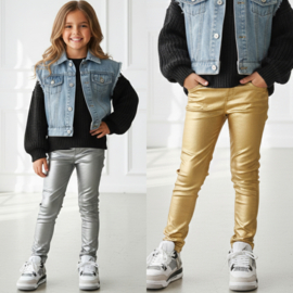 Glow pants - goud