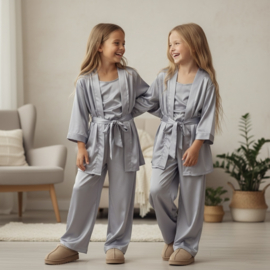Silky dreams pyjama set - grijs