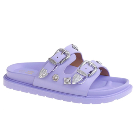 Lila belted slippers