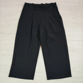 Wide Leg Pantalon Kids - zwart