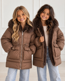 Urban winter coat - taupe