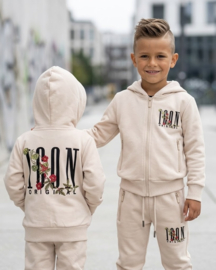 ICON Floral Tracksuit - beige