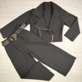 Diamond Girl Set - zwart
