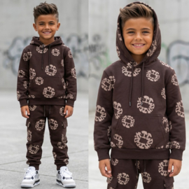 Rebel Circle Tracksuit - bruin