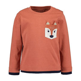 Fox longsleeves - Terracotta