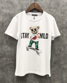 Stay wild bear tee