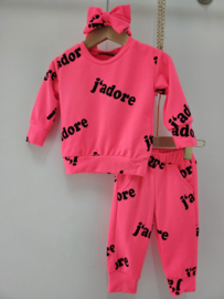 J'adore set - roze