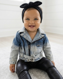 Baby Denim Biker Jacket