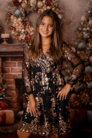 Lovely december dress - zwart