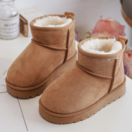 Mini winter boots - camel (Twinning)