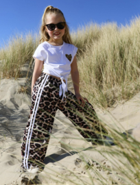 Heart & leopard set - bruin