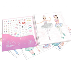 TOPModel dress me up stickerboek BALLET