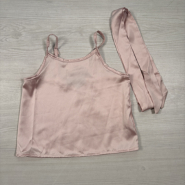 Silky top & headband