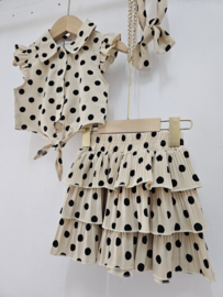 Polka Chic Ruffle Set