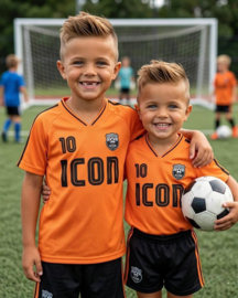 Icon number 10 set - oranje