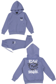 ICON Zip Rebel Bear Set - Dusty blue