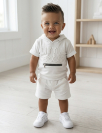 Stylish little boss set - wit