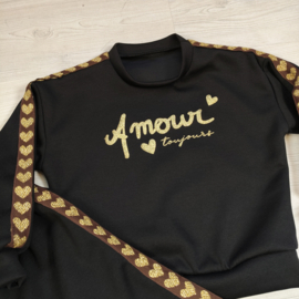 Amour Toujours Tracksuit - zwart