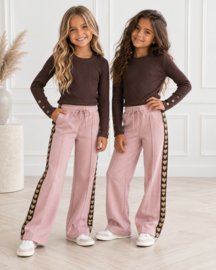 Golden Hearts Pants - roze (verzenddatum 9 okt)