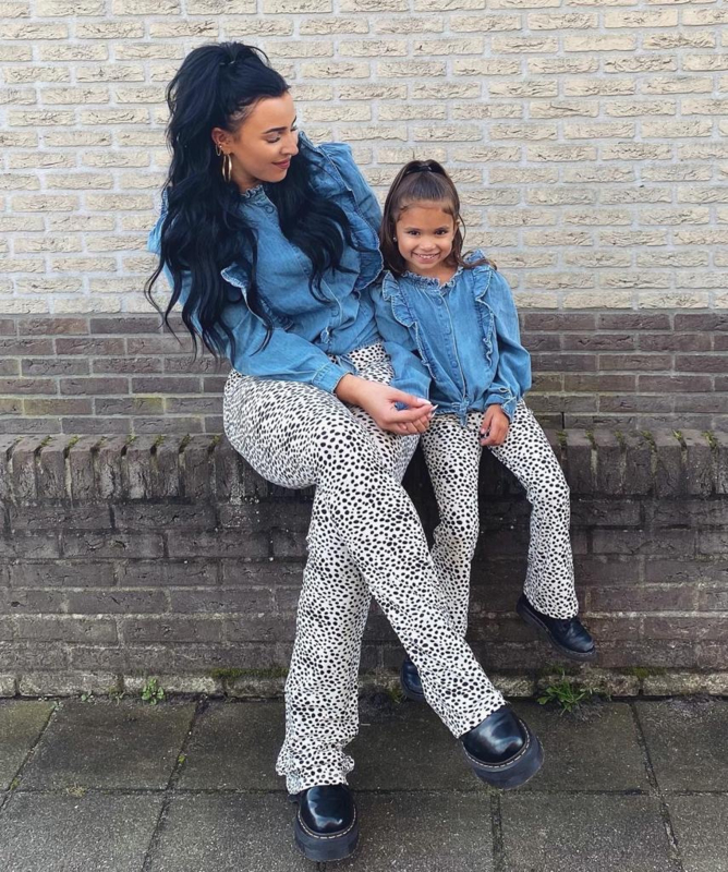 Dotted flair pants | Broeken, shorts & leggings | Hippe Beebjes Dotted flair pants | Broeken, shorts & leggings | Hippe Beebjes