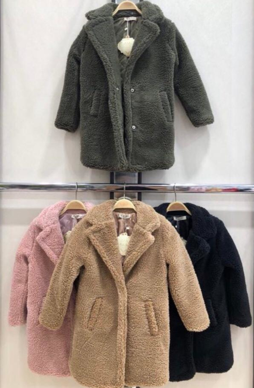 Teddy coat | Jassen | Hippe Beebjes teddy Kinderen Jassen in maat 86 | KLEDING.nl