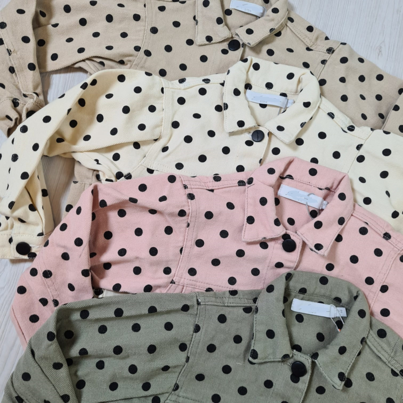 Dotted jacket | Jassen | Hippe Beebjes Dotted jacket | Jassen | Hippe Beebjes