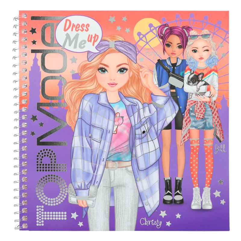 TOPModel Dress Me Up stickerboek