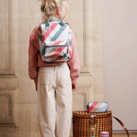 Rugtas Block 01 stripe , met of zonder naamborduring