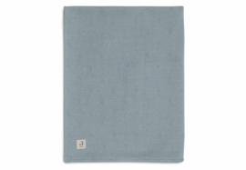 "Jollein" Baby Deken "Sea green/velvet" 75x100cm, gebroken wit, met of zonder naamborduring