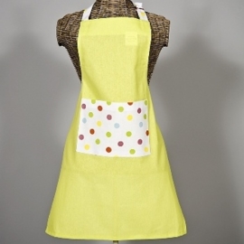 Kinderschort lime dots