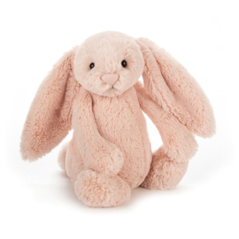 "JELLYCAT" Bashful Bunny, blush, met of zonder naamborduring