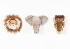 'Wild & Soft - Trophy'- Muurdecoratie Olifant MINI