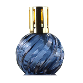 Geurlamp 'Ashleigh & Burwood' "SPIRAL GLASS BLUE"