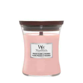 "Pressed Blooms & Patchouli" WoodWick candle medium