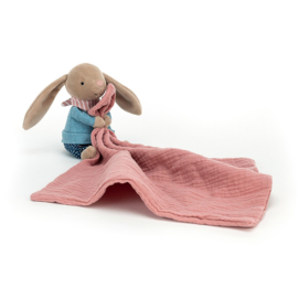 Knuffeldoekje "Jellycat" Little Rambler Bunny met of zonder naamborduring