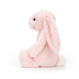 "JELLYCAT" Bashful Bunny, pink, met of zonder naamborduring