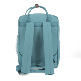 "REX LONDON" Rugtasje  blauw , met of zonder naamborduring