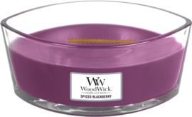"Spiced Blackberry" WoodWick candle Ellipse