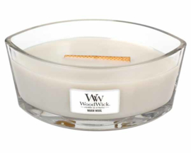 "Warm Wool" WoodWick candle Ellipse