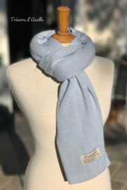 Sjaal "Cashmere", licht blauw