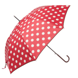 Paraplu, rood / wit