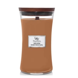 "Santal  Myrrh" WoodWick candle large