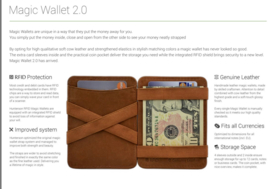 Magic Wallet "Hunterson" green + portemonnee
