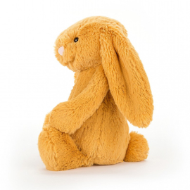 "JELLYCAT" Bashful Bunny, saffron, met of zonder naam